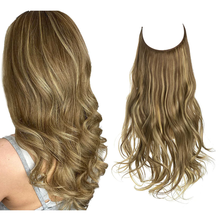SecretHair | Prémiové prodloužení pravých vlasů | Kvalita 100 % REMY | Bezešvý objem a délka | Přirozený lesk | Odolné proti teplu a trvanlivé