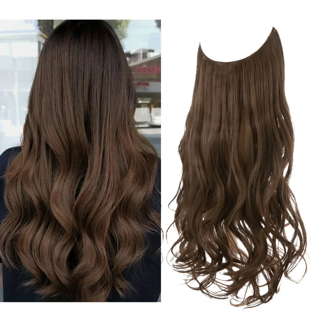SecretHair | Prémiové prodloužení pravých vlasů | Kvalita 100 % REMY | Bezešvý objem a délka | Přirozený lesk | Odolné proti teplu a trvanlivé