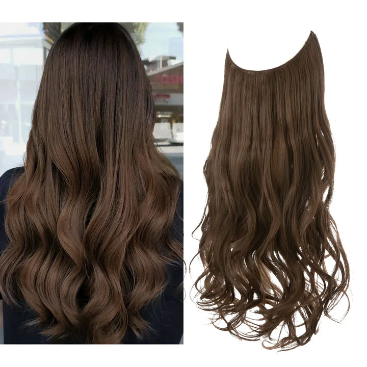 SecretHair | Prémiové prodloužení pravých vlasů | Kvalita 100 % REMY | Bezešvý objem a délka | Přirozený lesk | Odolné proti teplu a trvanlivé