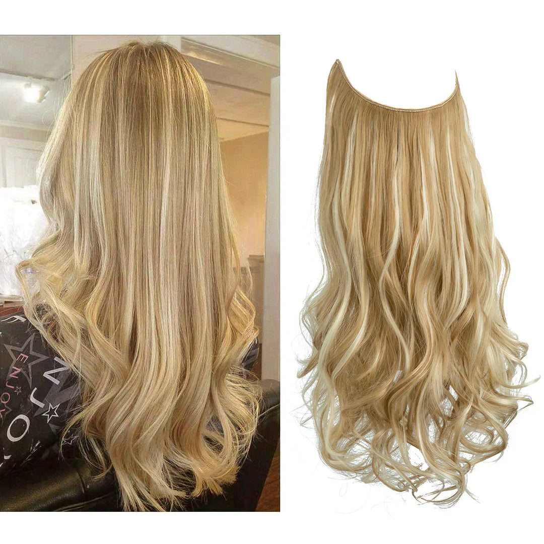 SecretHair | Prémiové prodloužení pravých vlasů | Kvalita 100 % REMY | Bezešvý objem a délka | Přirozený lesk | Odolné proti teplu a trvanlivé