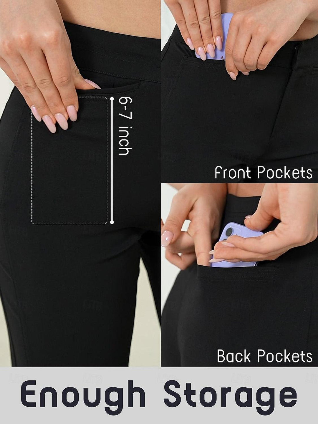 Pantalones Capri de Golf para Mujer con Tejido Elástico de Rendimiento y Diseño de 22 Pulgadas para Mayor Comodidad