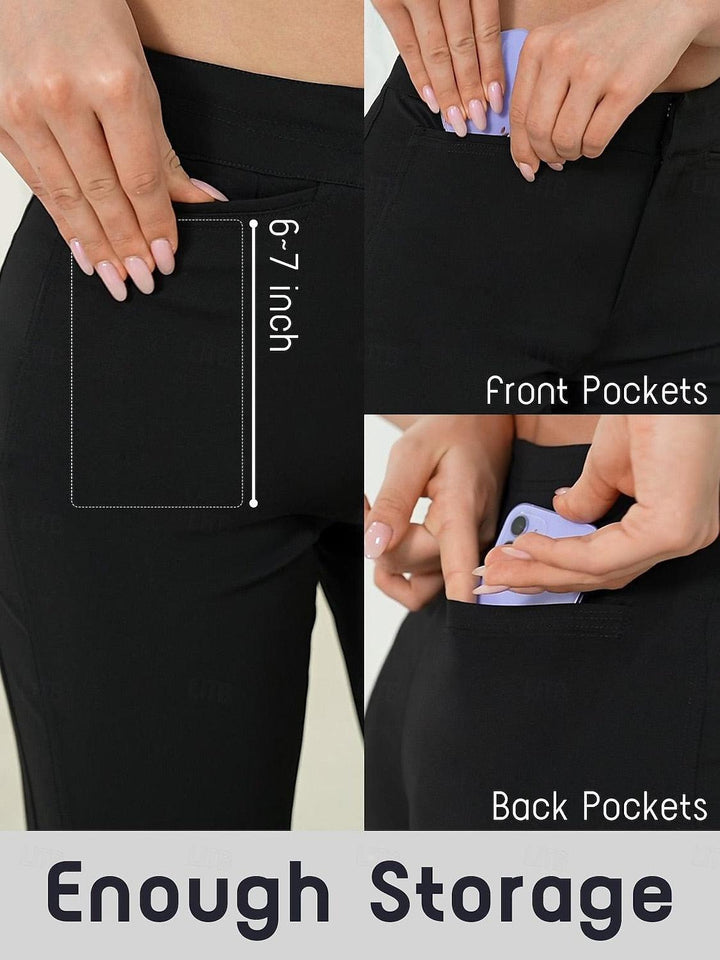 Pantalones Capri de Golf para Mujer con Tejido Elástico de Rendimiento y Diseño de 22 Pulgadas para Mayor Comodidad