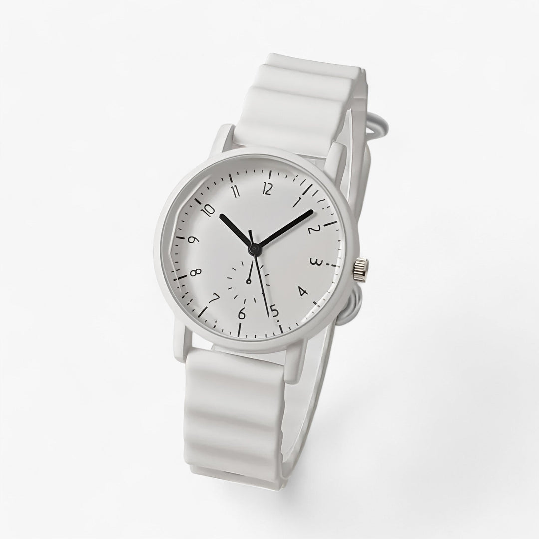 Reloj Jelly Mina – Reloj de Cuarzo Colorido con Elegante Correa de Silicona en Olas