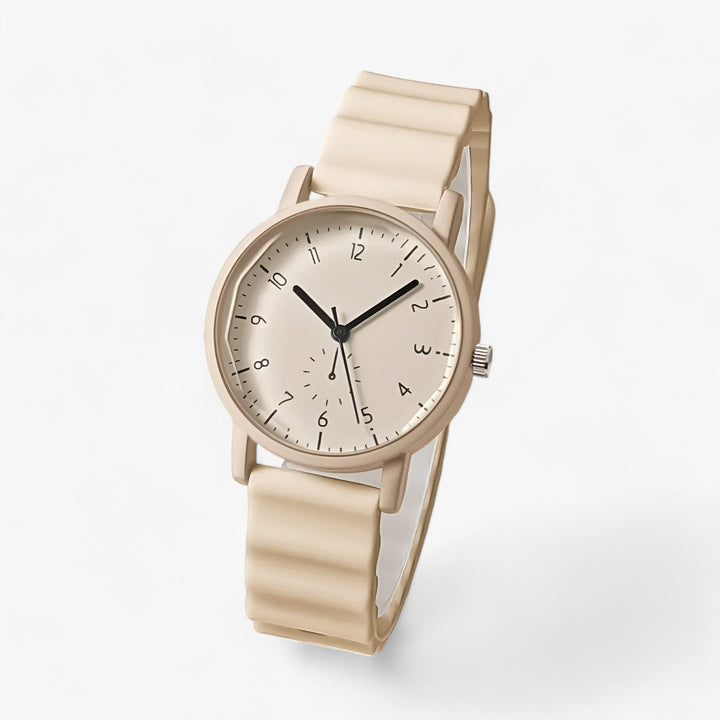 Reloj Jelly Mina – Reloj de Cuarzo Colorido con Elegante Correa de Silicona en Olas