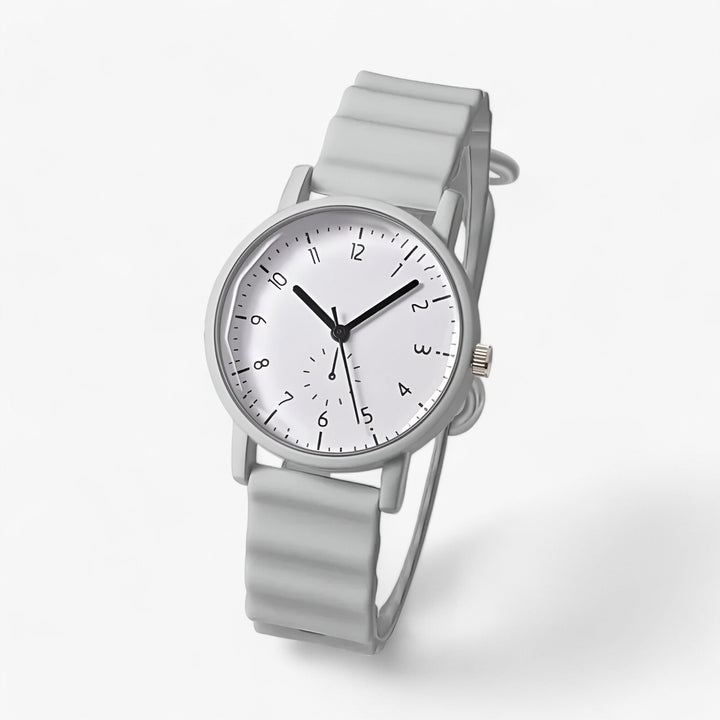 Reloj Jelly Mina – Reloj de Cuarzo Colorido con Elegante Correa de Silicona en Olas
