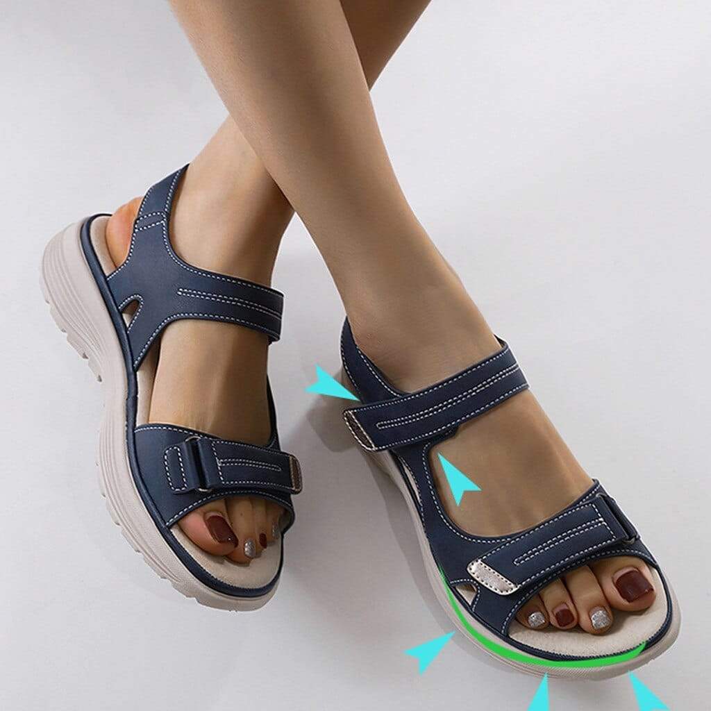 Sandalias Ortopédicas para Mujeres – Correas Ajustables para un Confort Óptimo