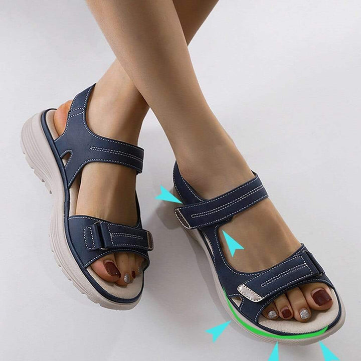 Sandalias Ortopédicas para Mujeres – Correas Ajustables para un Confort Óptimo