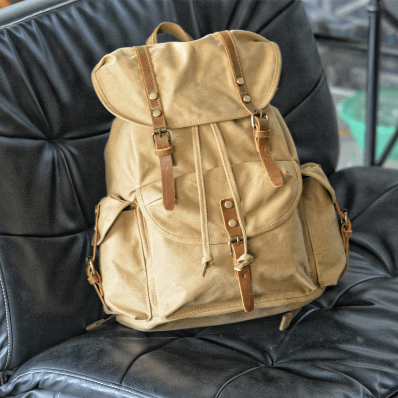 WessPack – Sac à dos militaire en cuir robuste et fiable