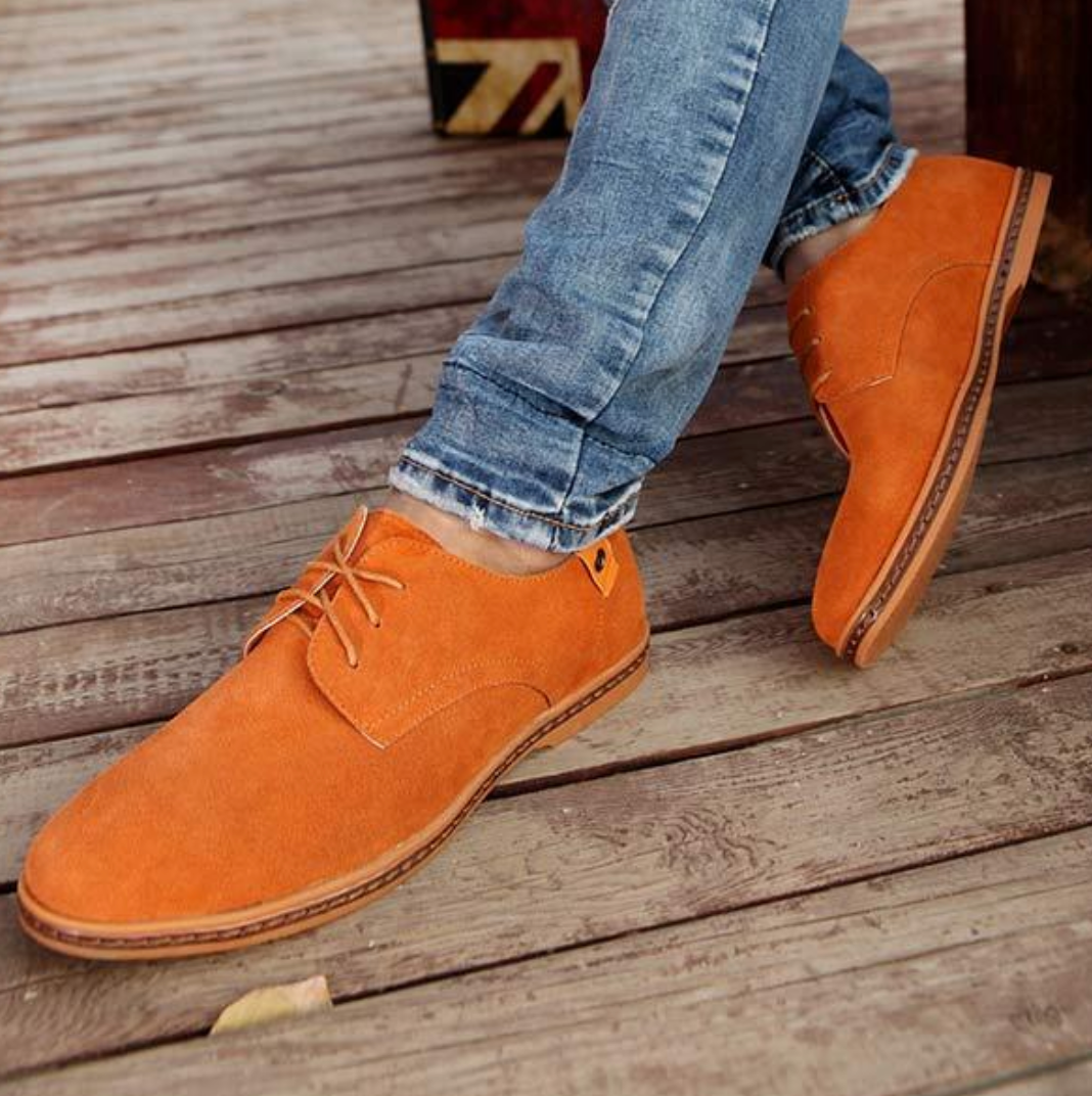 Zapatos Derby de Ante para Hombre