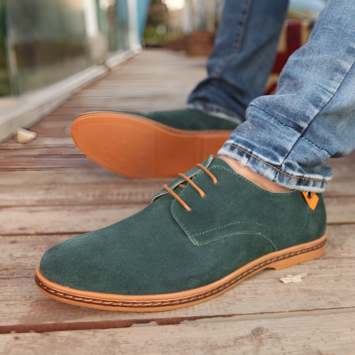 Zapatos Derby de Ante para Hombre