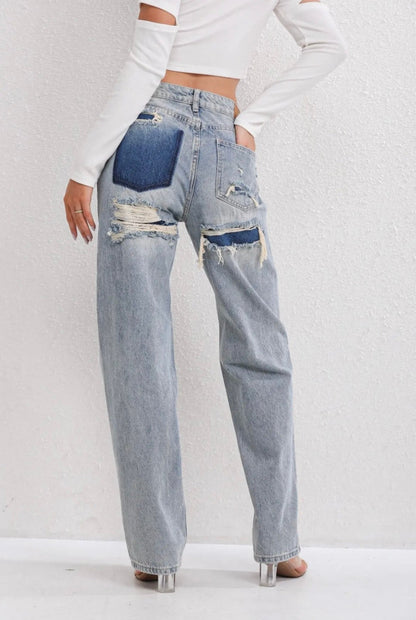 Ravela Jeans Mujer | Jeans para Mujer con Detalle Roto